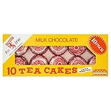 (Thomas Tunnock (トーマス・タノック)) Tunnockのミルクチョコレートティーケーキは、10×24グラムをマルチパック (x6) - Tunnock's Milk Chocolate Tea Cakes Multipack 10 x 24g (Pack of 6) [並行輸入品]