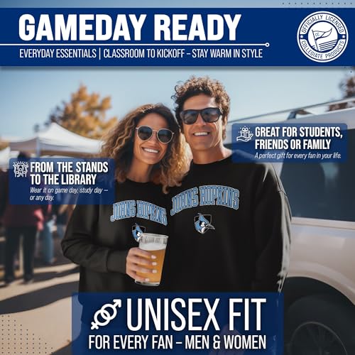 Image of NCAA College Sweatshirt Fleece Crewneck Pullover for Men and Women | Officially licensed NCAA college gameday crewneck pullover - 9 oz fleece lined sweatshirt with arch and logo design