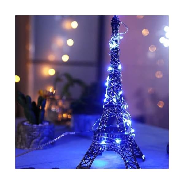 Sanniu led string lights, mini battery powered copper wire starry fairy lights, battery operated lights for bedroom, christmas, parties, wedding, centerpiece, decoration - image 3