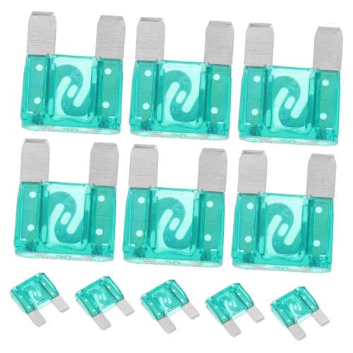 Kit de 20 fusibles automotrices para autos, camiones, RV y SUV – Fácil instalación y almacenamiento, accesorios esenciales para vehículos miniatura 1