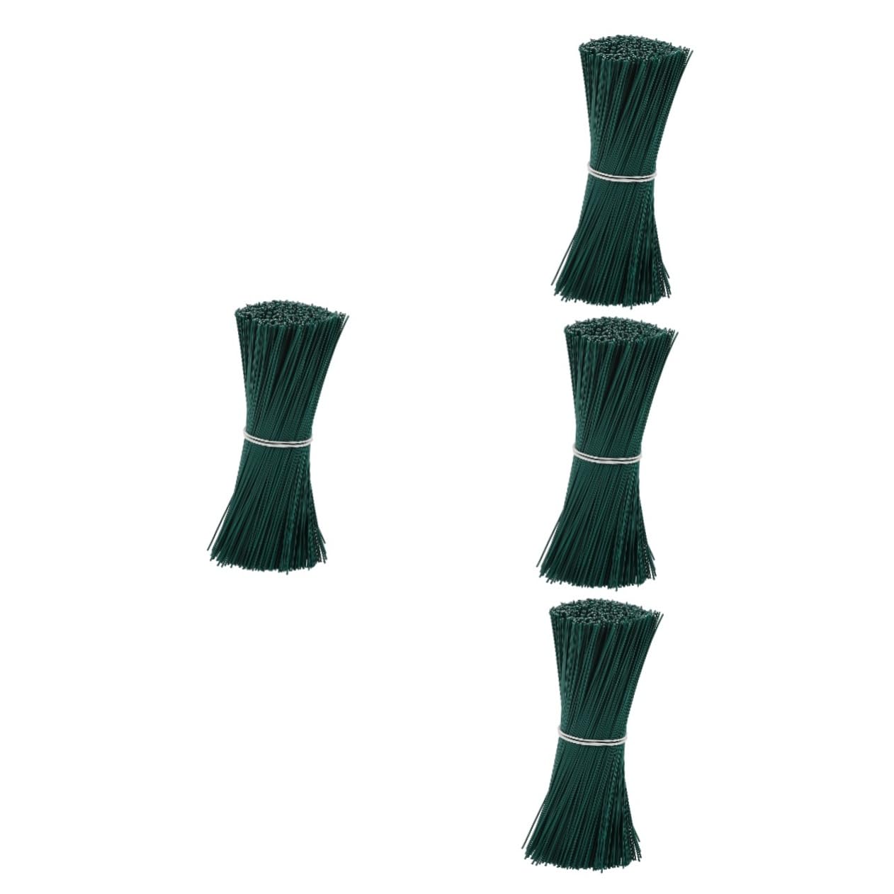 Sosoport 4000pezzi Legature per Fili Twisted Resistenti per Giardinaggio per Sostenere Rampicanti e Ordinare