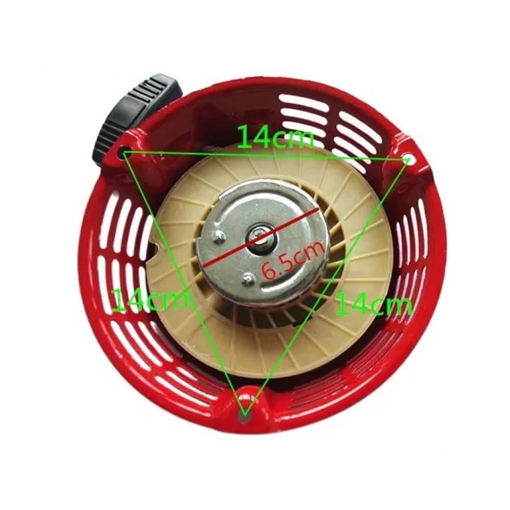 WANGLCNSDB Parti del Tosaerba Avviamento a Strappo G150 G200 Adatto Fit for Honda G150 G300 GV150 GV200 e Altri 4~6,5 CV con cricchetto in Acciaio, Maniglia di avviamento a Strappo, Gruppo Fune H