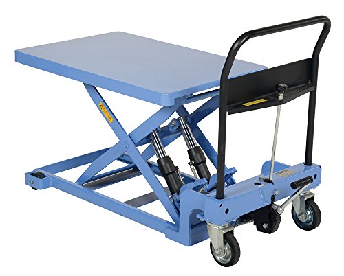 Vestil Cart-900-Lp Low Profile Hydraulic Scissor Cart,Blue #TOP4