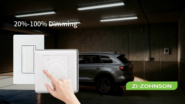 Zi-ZOHNSON 6 Pack Dimmable 4FT Led Shop Lights,30W T8 Integrated