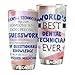 MEDROC Dental Technician Tumbler Stainless Steel 20oz, Worlds Best Dental Tech Ever Gifts Bulk For Birthday Christmas, Drinking Coffee Cup For Coworker Women Men