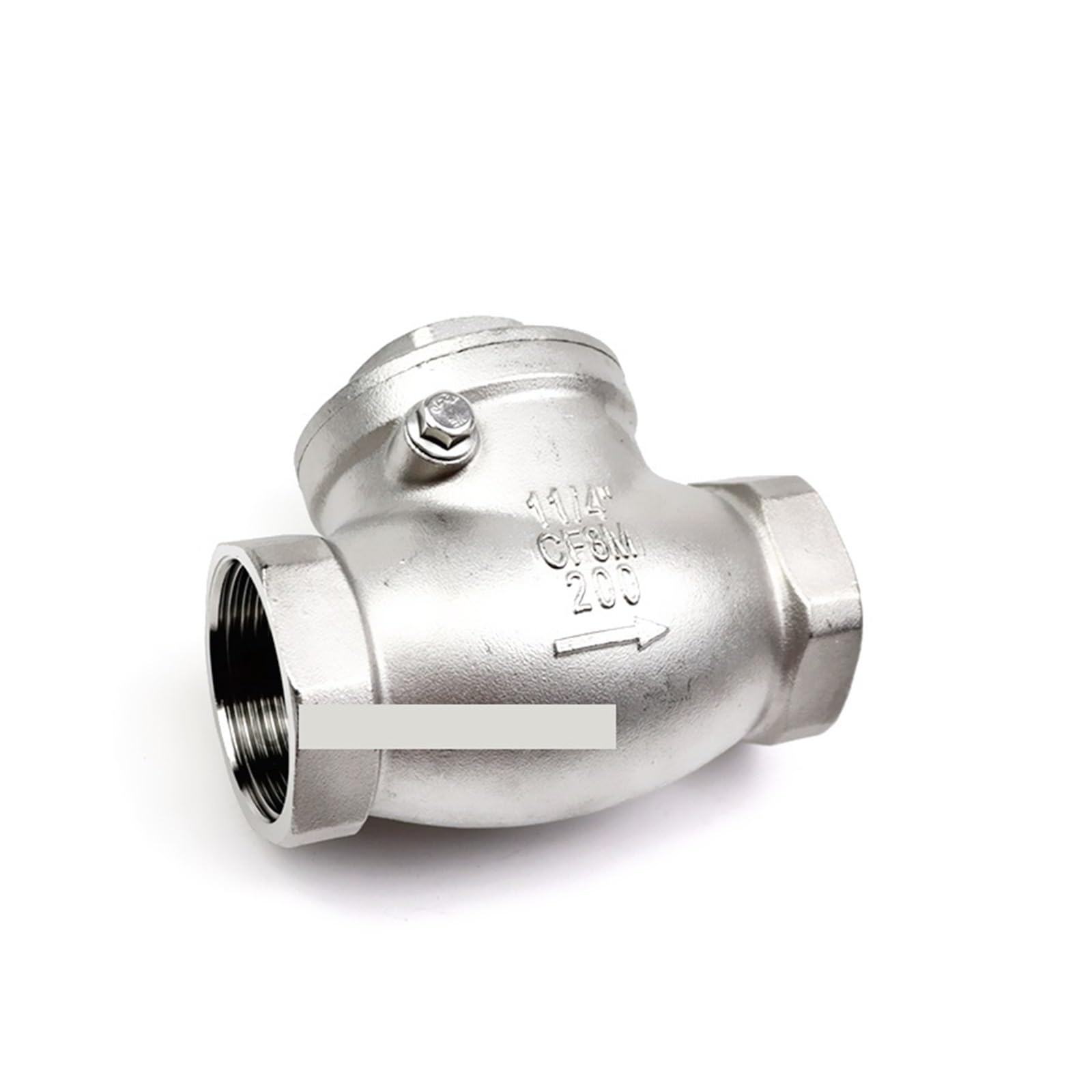 Poziomy zawór zwrotny z drutu BSP Zawór ze stali nierdzewnej 304 gwintem wewnętrznym 1/4"1/2" 3/4" 1" 1-1/4" 1-1/2" 2"(1 Inch)