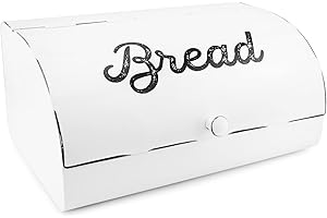 Farmhouse Enamelware Antique Bread Box