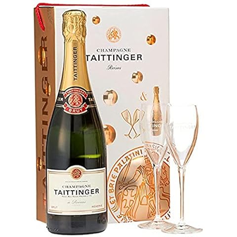 Taittinger Brut Réserve Champagne Gift Set Cover