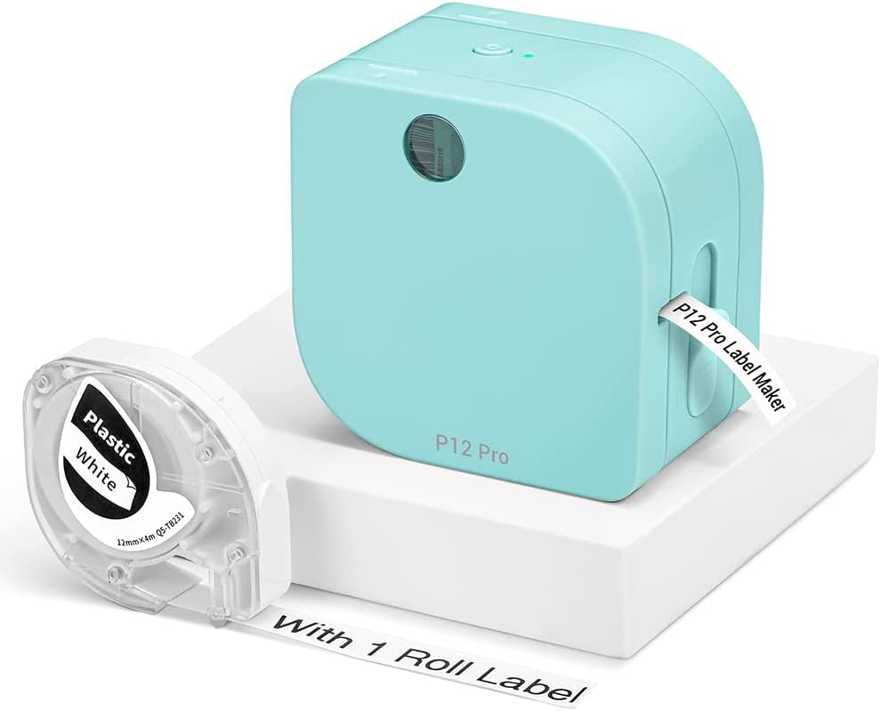 Étiqueteuse Bluetooth Goknu P12 Pro - Imprimante Portable Pour Maison/Bureau, Compatible IOS/Android