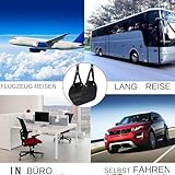 lyanny Foot Hammock - Comfortable Sleeping Sling with Extendable Adjustable Strap Travel Foot Hammock for International Flights, Road Trips, Car, Office, Work, Sleep - Image 4