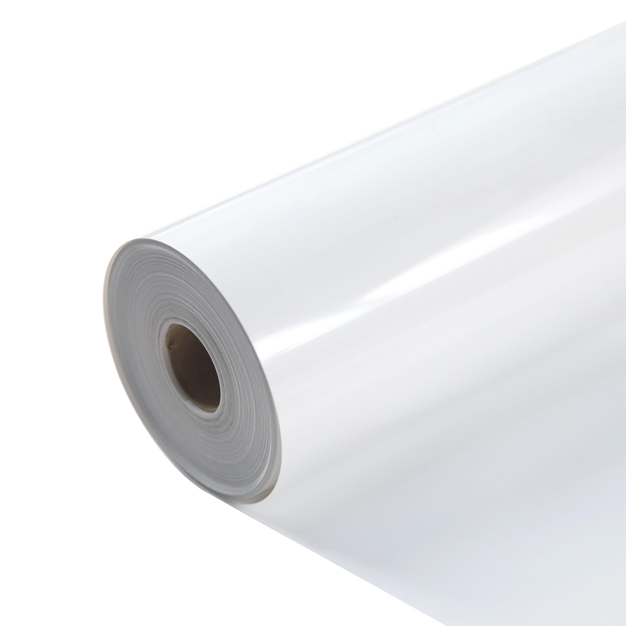 HTVVETUR Iron on Vinyl 12Inch by 60ft, White Heat Transfer Vinyl