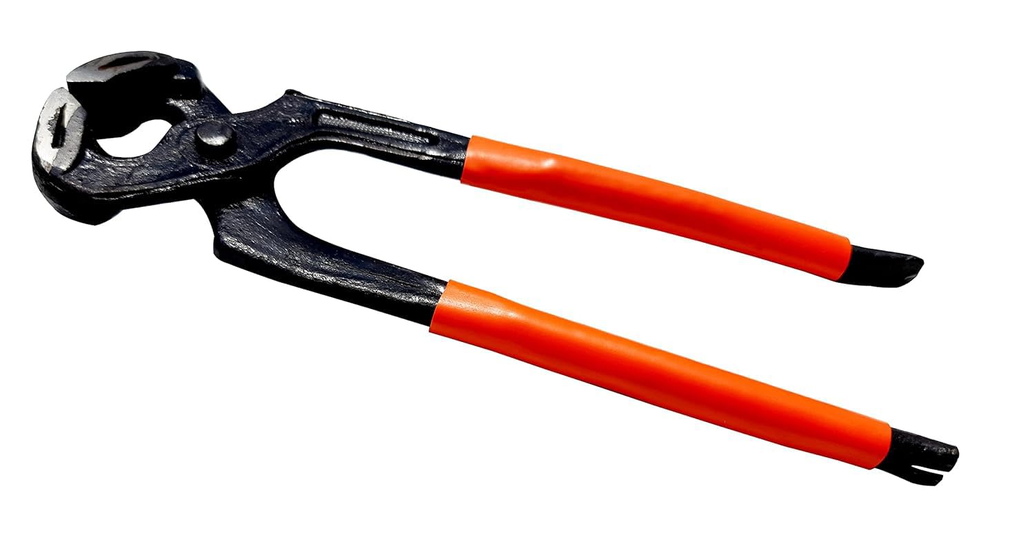 "STONE" 8 Inch Carpenter Cobbler Pincer Tools Plier for Home Knife Industrial Tools Nickel Finish Home Tools Combination Plier 1