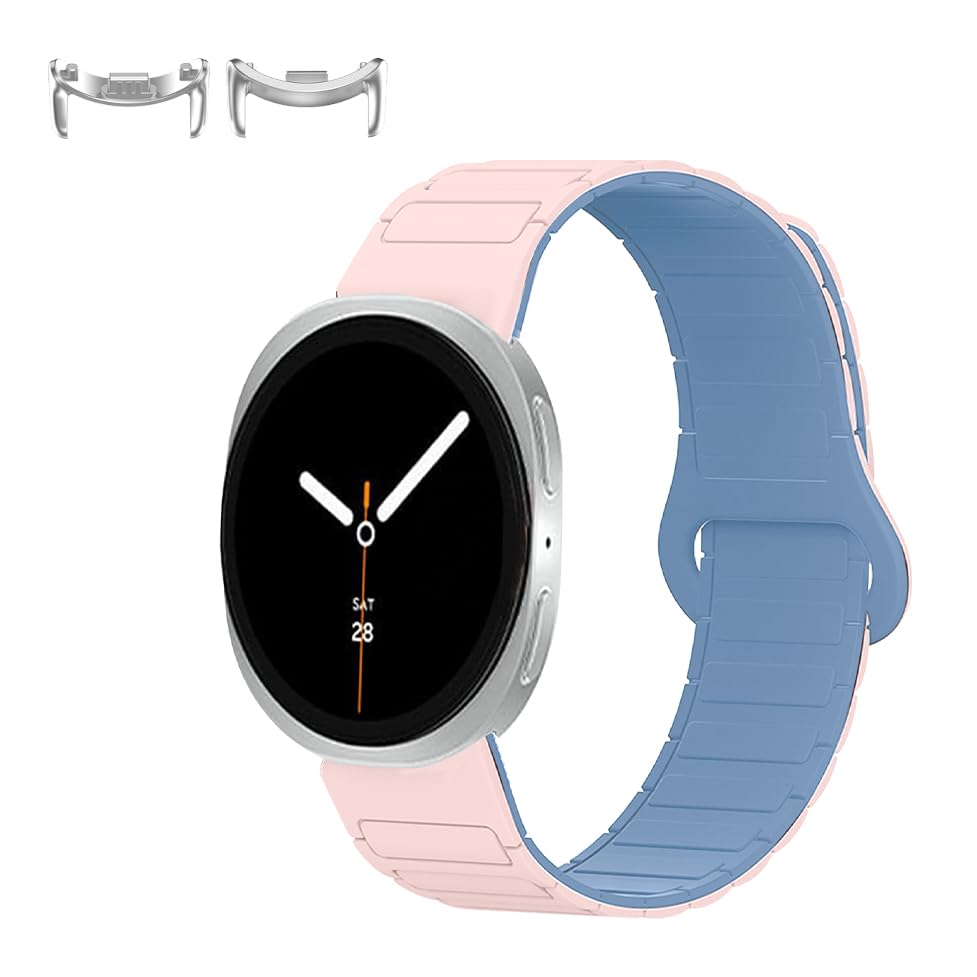Correa magnética de silicona para Galaxy Watch 8 miniatura 1