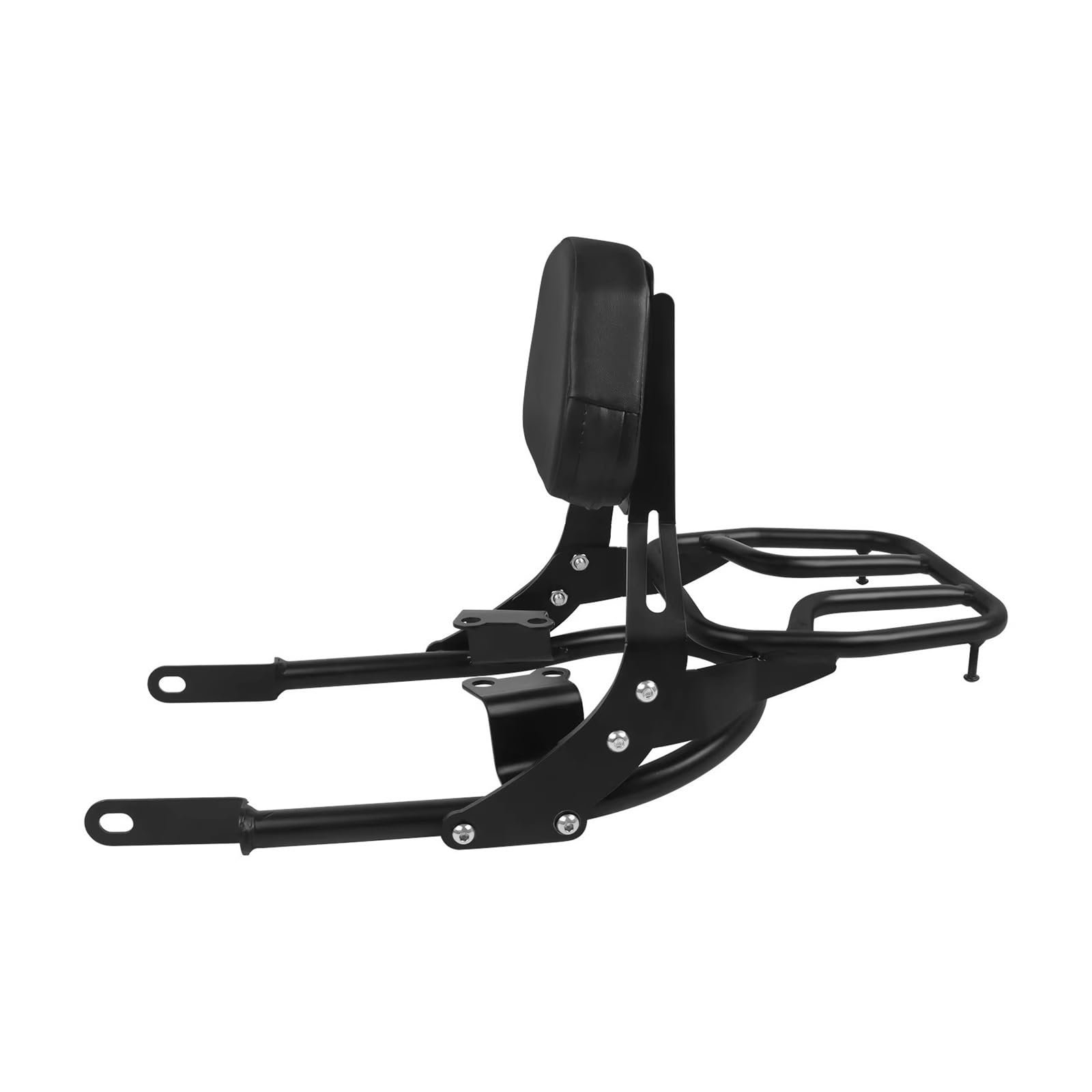 Schienale Moto Cuscino Per Bagagli Per Motocicletta Per Bonneville T100 T 100 T120 T 120 Street Twin 900 Per Scrambler 16-22 Schienale Sissy Bar Staccabile