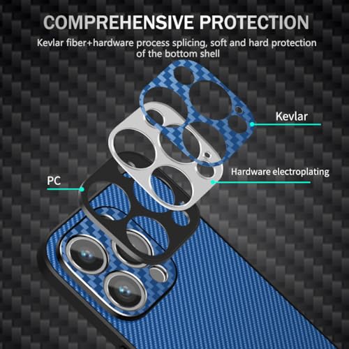 Coque bleu iPhone 12 Pro idéale pour le bureau et les sorties - 5