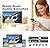 Real HD 4K 8MP PoE IP Fisheye 180° Panoramic Ultra Wide Viewing Angle Dome Security Camera Outdoor, 65ft IR Night Vision, H.265 IP66 Waterproof, Compatible with NVR, NDAA Compliant