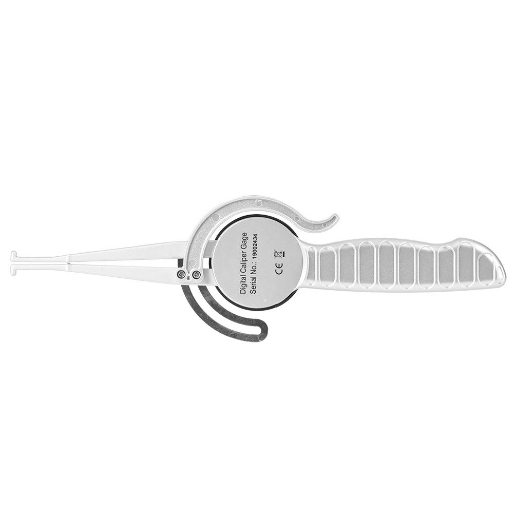 FTVOGUE Calibradores Digitales Calibre 0-6 Pulgadas Pantalla LCD Grande de 150 Mm con Tuerca de Bloqueo y Función de Retención para Medición Interior Exterior (pinza recta)
