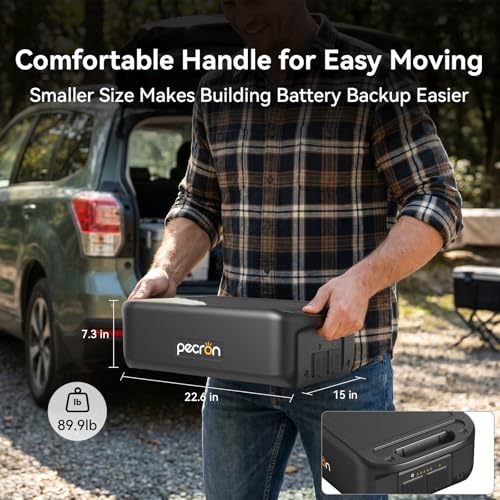 Image of PECRON FP5000-48V Extra Battery, 5120Wh LiFePO4 Battery