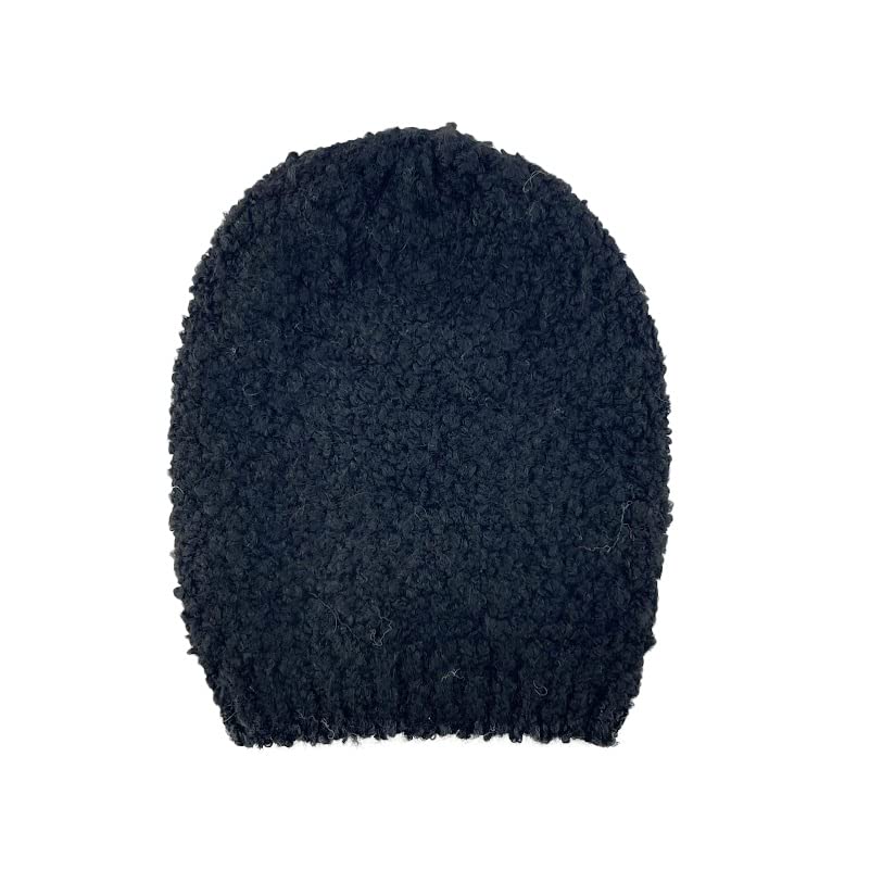 Bonnet d'hiver contre le froid glacial en laine flexible douce sans irritation