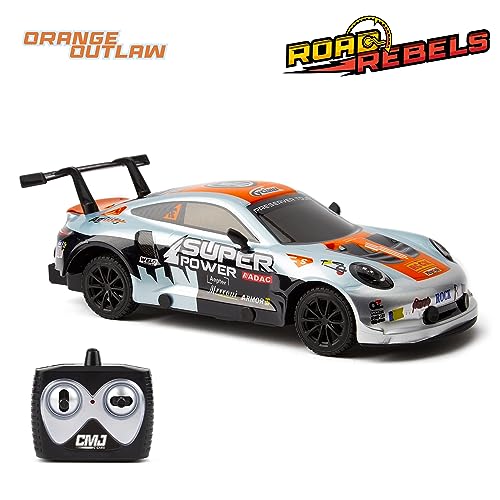 CMJ RC Cars Road Rebel High-Speed 1:24 Scale Remote-Controlled Racing Toy Car, Thrilling Fun for Kids and Adults - Image 7