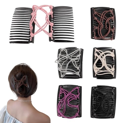 Set de 6 Peines Elásticos para Cabello miniatura 1