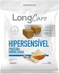 Petisco Natural Para Cães LongCare Hipersensível Proteína Hidrolisada Avert 50g