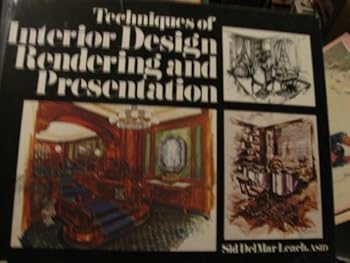 Hardcover Techniques of Interior Design Rendering and Presentation Book