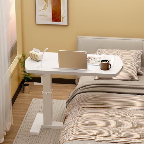 ACLFF Scrivania Del Computer Regolabile In Altezza, Tavolino da Divano, Comodino Altezza Regolabile, Tavolo da Appoggio, per Soggiorno Camera da Letto Ufficio