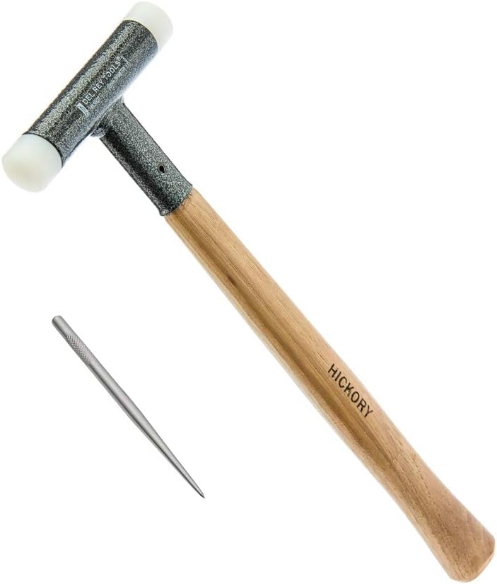 Del Rey® 20 mm Dead Blow Hammer and Micro-Divot Center Punch Kit (DRT-ZCPHM20)