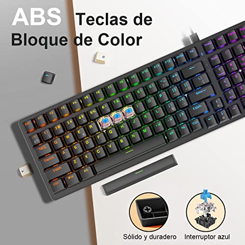 Consejos y reviews para comprar Teclado semi mecanico - solo los mejores. 8 Imagen adicional