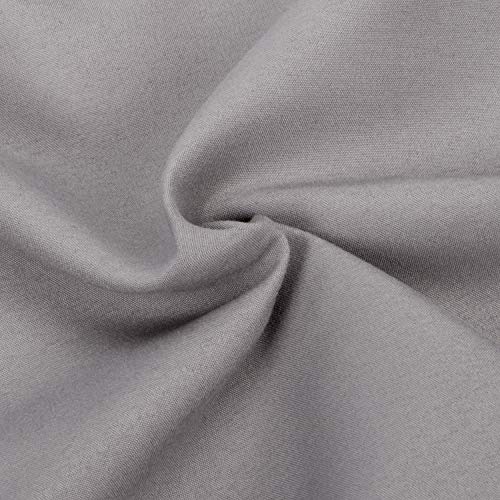 Image of NTBAY 2 Pack Pillows with Pillowcases, Soft Cotton Down Alternative 13x18 with Microfiber Zippered Pillowcases for Sleeping in Crib Bed - Machine Washable - Breathable Travel Pillow, Smoke Grey
