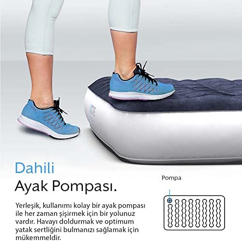 Active Era Luxury Camping Air Mattress With Built In Pump - Twin Air Mattress With Usb Rechargeable Pump, Travel Bag - Single Air Mattress For Tent Camping #TOP4