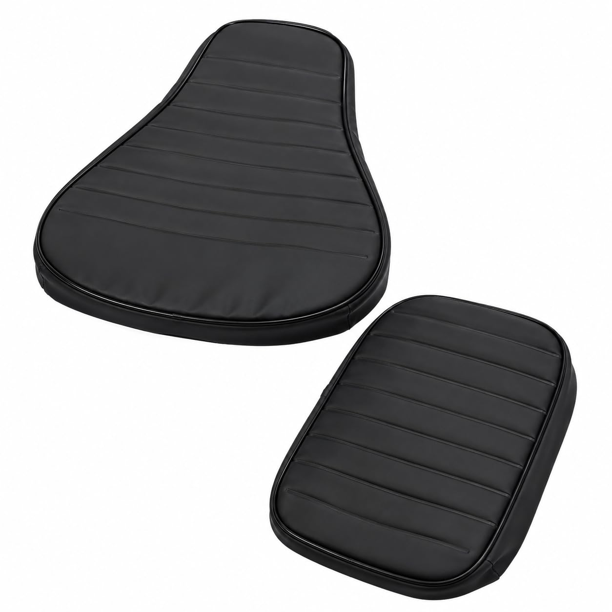 Universal Seat Cover Set Compatible with Royal Enfield Classic 350 & 500cc (Black Classic)