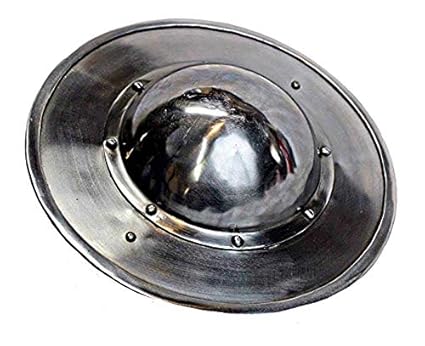 Hand-Forged Medieval Steel Buckler Shield SCA/LARP/Renaissance Shield