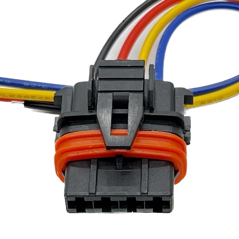 4 Pin Auto Ignition Coil High Voltage Package Plug Wire Harness Car Water Proof Electrical Cable Connectors 1928404745(10 Pcs)