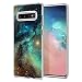 Produktbild Conie® Handyhülle Rück Schale für Samsung Galaxy S10, Ultra Slim TPU Hülle aus Silikon mit Bilder Motiv, Kanten Display Kamera Schutz, Galaxie Space Design