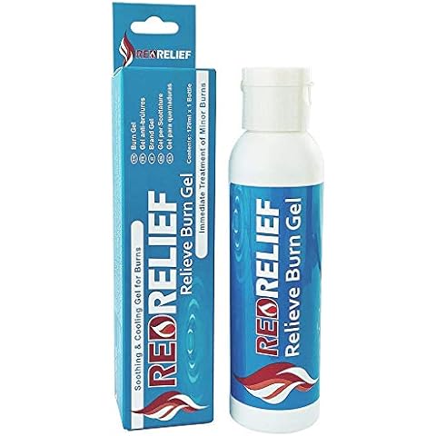 RedRelief 120ml Emergency Burn Gel Cover