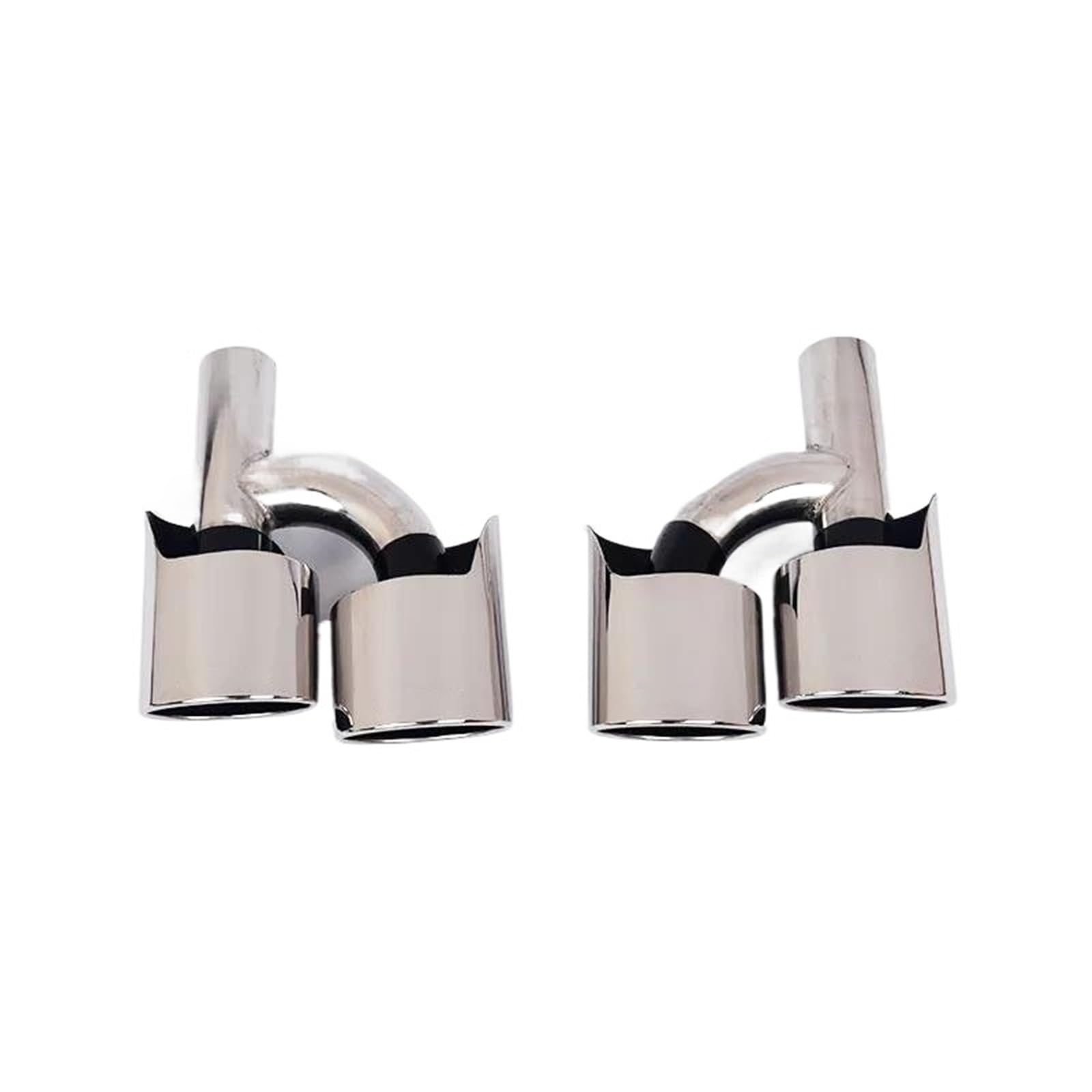 Tuyaux D'échappement Pour Benz C E Pour Classe W204 W212 C180 C200 C300 E200 E240 E280 E320 Pour AMG Systèmes D'échappement Voiture Tuyau Queue Silencieux Embout Échappement