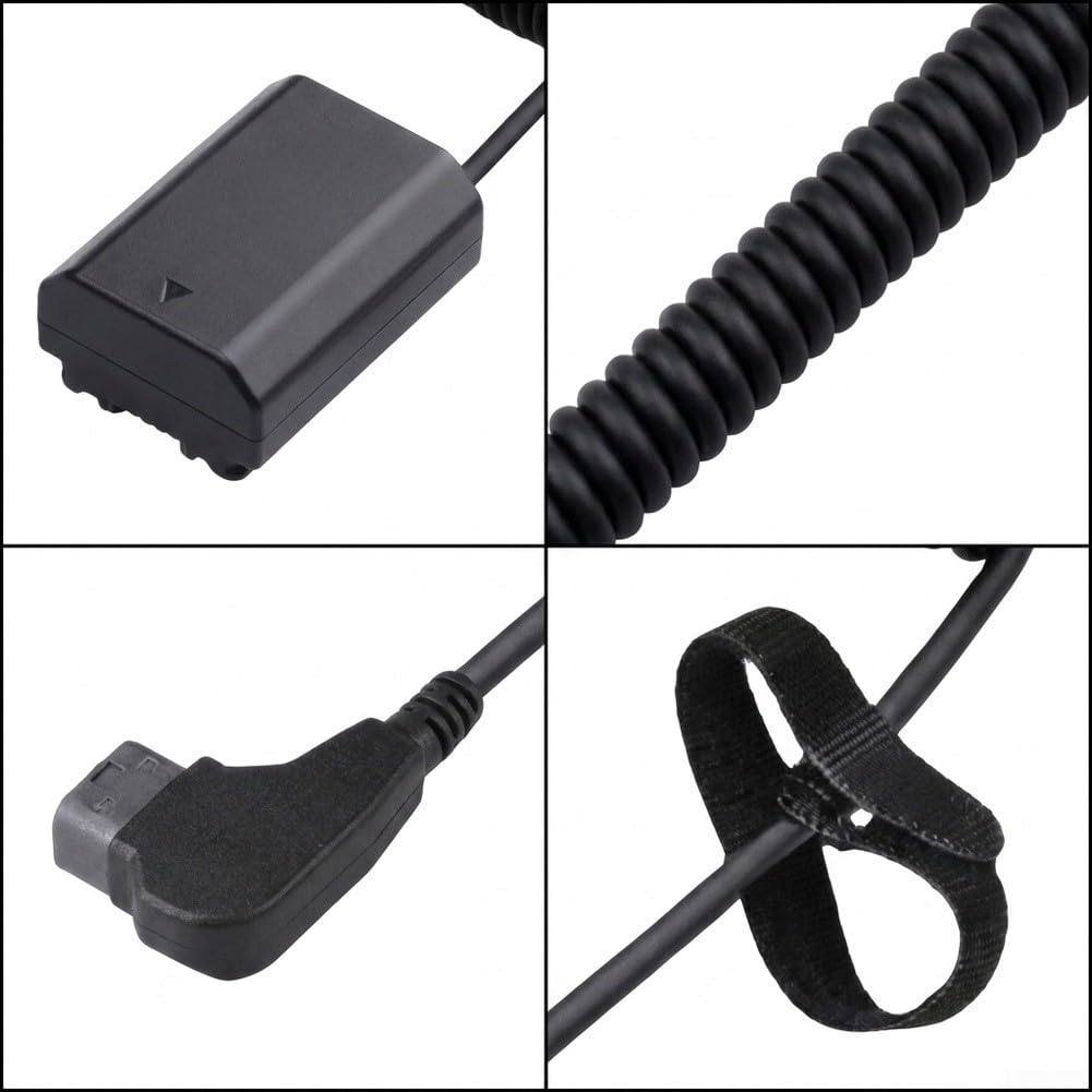para batería Falsa FZ100 para Sony con Cable 1m para batería