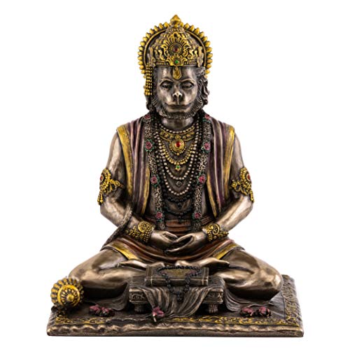 Estatua Hanuman dios hindú de fuerza 7.5 in