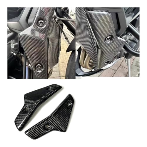 Accessoires de moto carbone Street Triple 765 cache radiateur panneau - 3