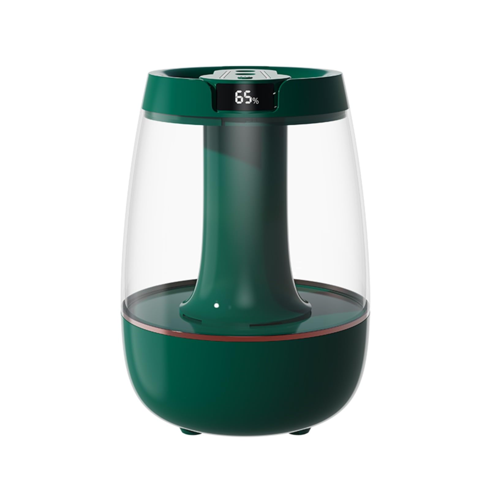 Nawilżacz powietrza 3 l, nawilżacz powietrza do sypialni, cichy nawilżacz powietrza na biurko, silna mgła, zasilacz USB, małe światło nocne, podwójny port natryskowy, ochrona przed suchym oparzeniem,