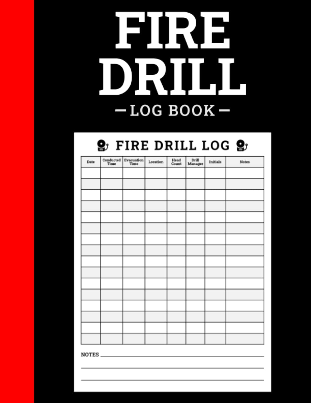 fire-drill-log-book-a-complete-fire-safety-record-book-for-landlords-schools-businesses-and-more-marketspace-co-amazon-com-books for Free Printable Fire Drill Log Template Fire Drill Log Book: A Complete Fire Safety Record Book for Landlords, Schools, Businesses and More: MarketSpace Co.: Amazon.com: Books for Free Printable Fire Drill Log Template