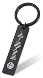 Personalised Spotify Keychain – Custom Song Code Engraved Keyring for Couples, Best Friends, Mom, Dad – Made in USA