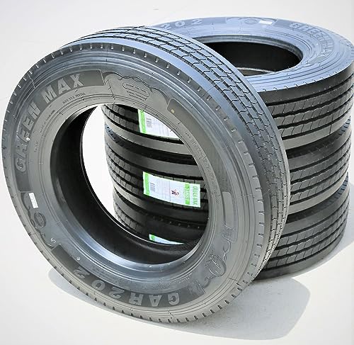 Green Max 211008779 Gar202 All-Season Commercial All Position Radial Tire-225/70R19.5 225/70/19.5 225/70-19.5 128/126M Load Range G Lrg 14-Ply Bsw Black Side Wall thumb #7
