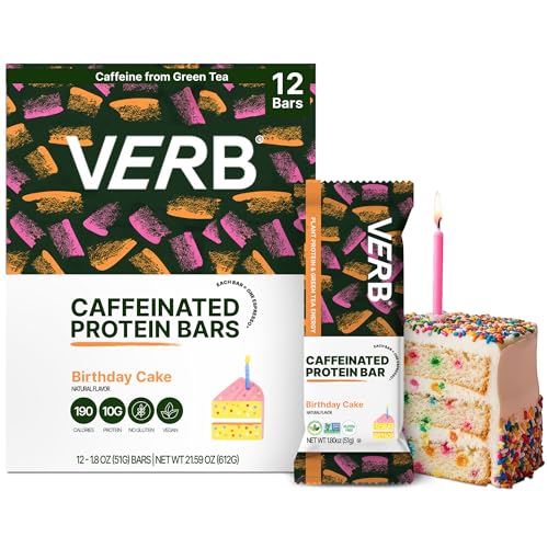 Verb Energy Barras Proteicas Caffeinadas 51g Pack 12 miniatura 1