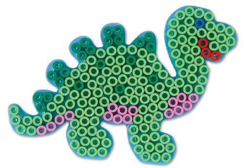 Hama - 8215 – Kreativset – Maxi-Platte – Transparent Dinosaurier, Durchsichtig