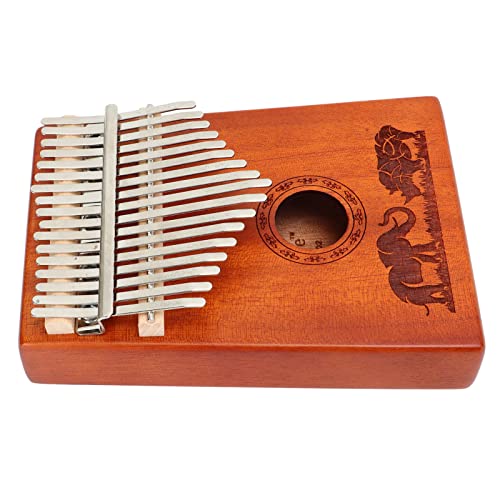 Kalimba Instrument, 17 Touches Portable Pouce Piano Joli Design Échelle Claire avec pour Famille - Les Beatles, Paul McCartney, John Lennon, RIngo Starr, George Harrison Kalimba Instrument, 17 Touches Portable Pouce Piano Joli Design Échelle Claire avec pour Famille – Image 6