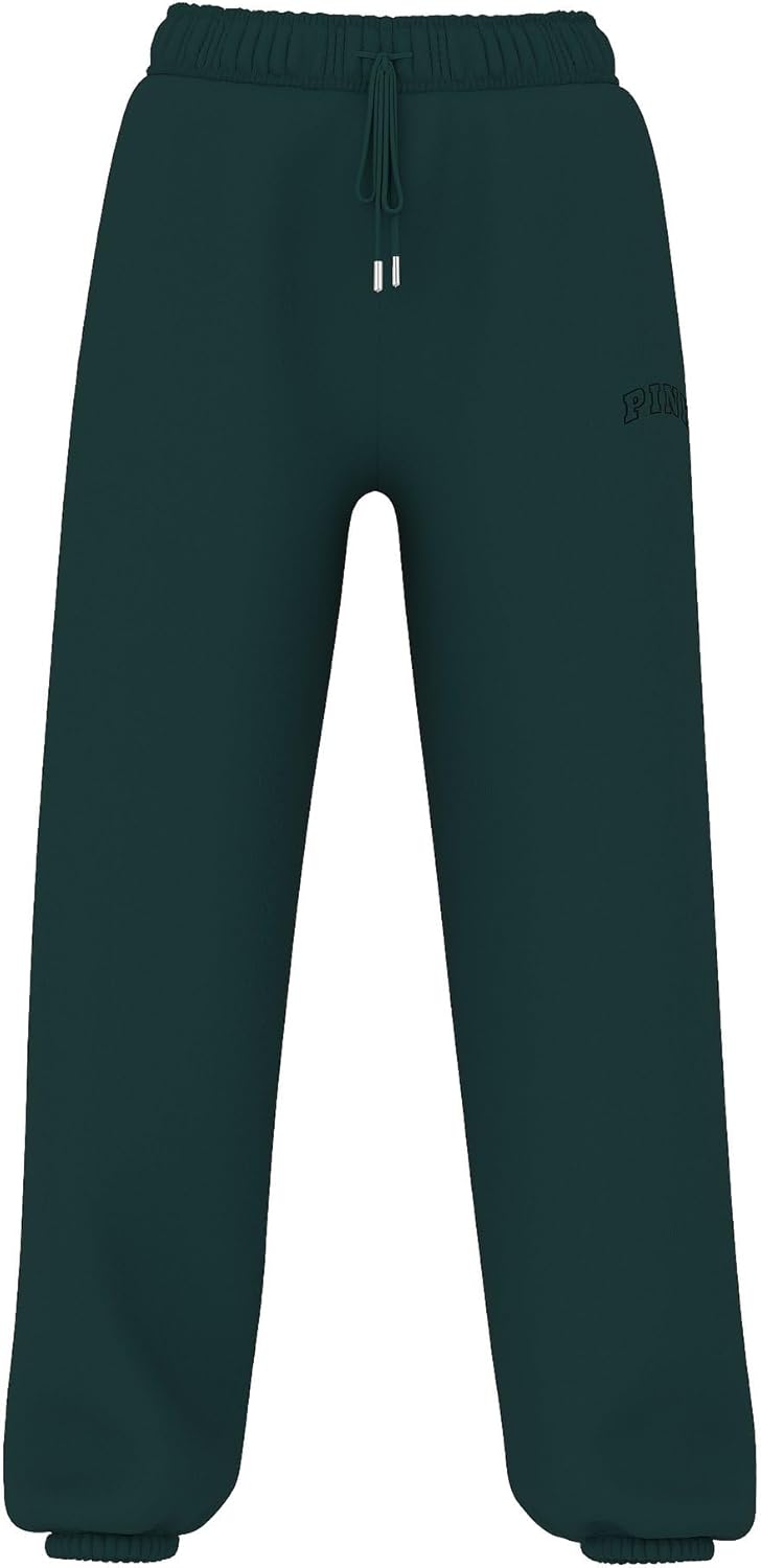 Victoria's Secret Women's Pink Logo Campus Sweatpants - Image 3