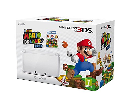 Nintendo 3DS console Ice White / white Super Mario 3D Land (Renewed)